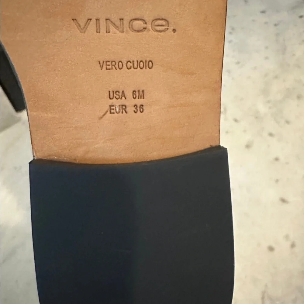Vince Cecyl Leather Ankle Boots